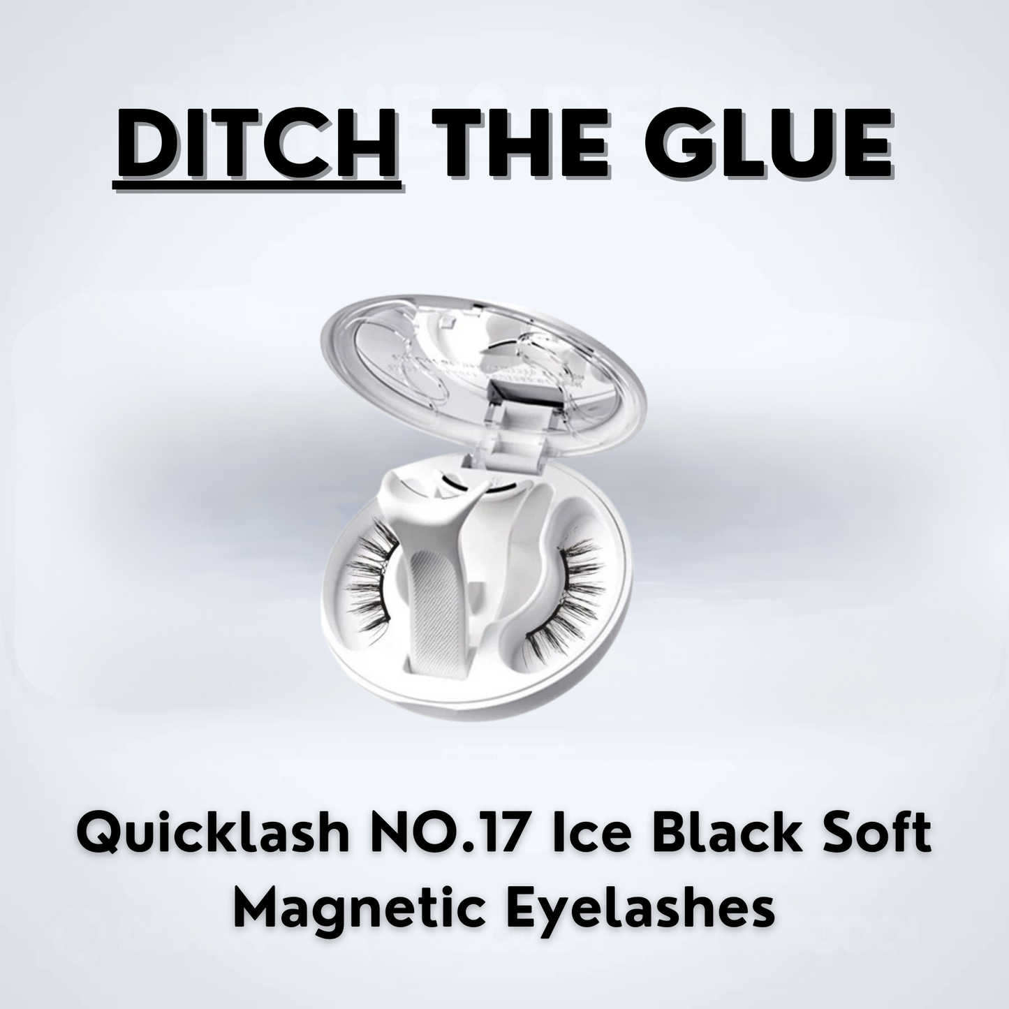 Quicklash NO.17 Ice Black Soft Magnetic Eyelashes